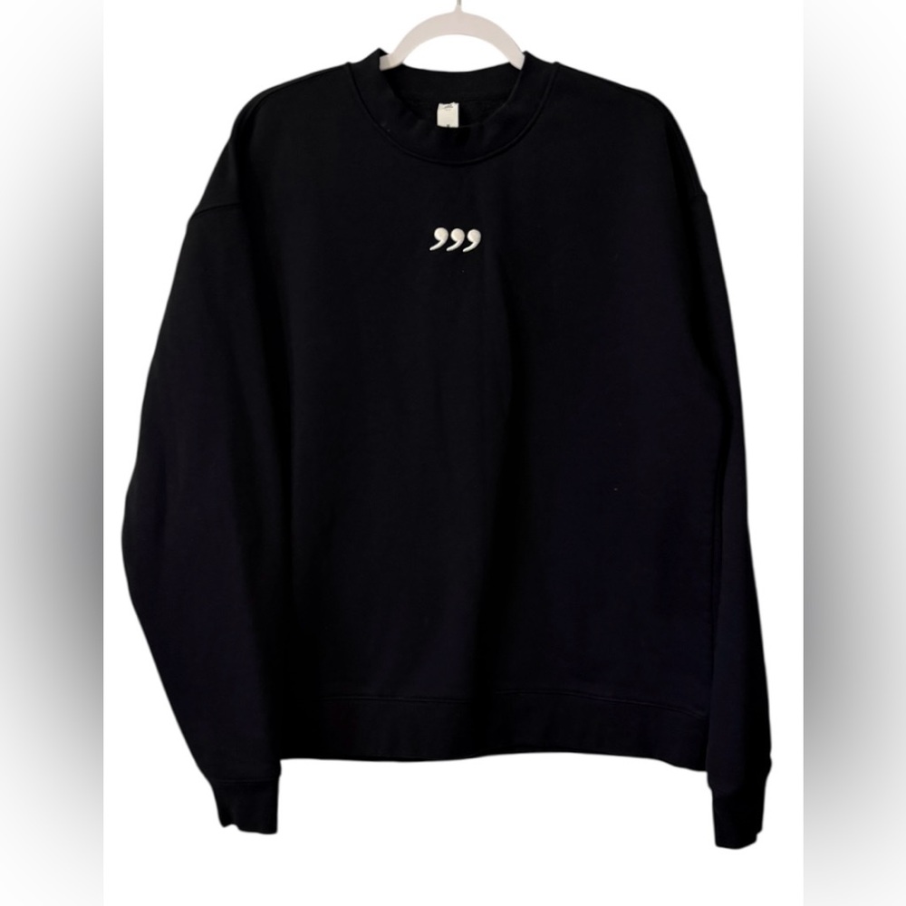 Lemonade men’s medium long sleeve black sweatshirt